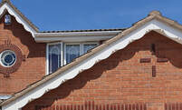 Picture of fascia and soffit board inspection and replacement by Roofers in Sheffield