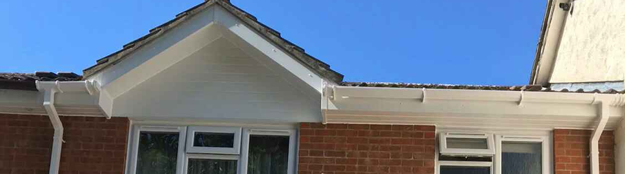 New roof shingles and fascias and soffits installed by Roofers in Sheffield